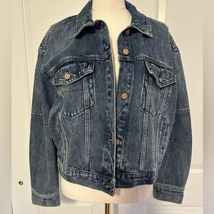 Scotch & Soda Denim Jacket Oversize fit - Size Large New With Tags